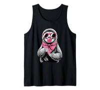 Perezoso Oso Gafas de sol Chicle Perezosos Camiseta sin Mangas