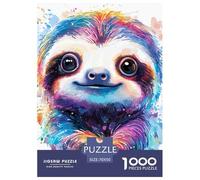 Perezoso Puzzle 1000 Piezas, Entretenimiento Rompecabezas De Bricolaje, Hobby Creativo, Colección De Arte, para Adultos Y Niños A Partir De 12 Años 70x50cm/1000pcs