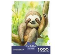 Perezoso Puzzle Imposible,desafío for Adults Entretenimiento Creativo 1000 Piezas Obra De Arte De Juego De para Adultos Y Niños Mayores De 12 Años 38x26cm/1000pcs