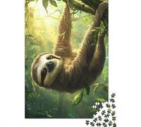 Perezoso Puzzle Imposible,desafío para Adultos Entretenimiento Creativo 1000 Piezas Obra De Arte De Juego De para Adultos Y Niños A Partir De 12 Años 1000pcs (75x50cm)