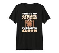 Perezoso This Is My Athlete Costume I'm Really A Sloth Camiseta Premium