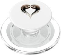 Perezoso Vago Corazón en Forma Oso Perezosos PopSockets PopGrip para MagSafe