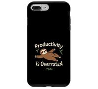 Perezoso Vida Lenta Perezoso Yoga Vida Ética Anti-Hustle Carcasa para iPhone 7 Plus/8 Plus