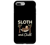 Perezoso Vida Lenta Perezoso Yoga Vida Ética Anti-Hustle Carcasa para iPhone 7 Plus/8 Plus