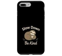 Perezoso Vida Lenta Perezoso Yoga Vida Ética Anti-Hustle Carcasa para iPhone 7 Plus/8 Plus