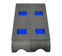 perfeclan 1 Par de Rodilleras para Trepadores Almohadilla de Rodillas de Espuma Gruesa Protectora con Correa Ajustable Antideslizante Adecuada para Trabajos en