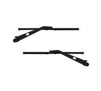 Perfeclan 1 par RC simulación de Metal Parabrisas Delantero limpiaparabrisas decoración para 90046 SCX10III 1/10 RC Crawler Piezas de Accesorios de carrocería