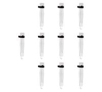 Perfeclan 10 Fundas Protectoras para Puntas de Caña de Pescar, Accesorios de Pesca, Ligeras, de Fácil Instalación, Portátiles, Protectoras, Blanco