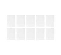 Perfeclan 10 Piezas de Malla para Ojos de Disfraz de Piel, Material de Máscara de Disfraz de Piel de 20 Cm X 30 Cm, Lámina de Malla para Ojos para Máscara de Co, Blanco