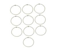 Perfeclan 10 Unidades de Cuerda elástica para, Cuerda Bungee de 8 mm, Resistente, para Salto de Altura, Accesorios para, Lona y Tienda de, Blanco