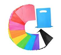 Perfeclan 100 Bolsas de, Bolsos de Ropa, Suministros Ligeros y Reutilizables para pequeñas Empresas, Bolsas para Camisetas, Regalos de cumpleaños, 15cmx20cm