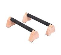 Perfeclan 2 Barras de Flexiones de Madera, Soportes para Flexiones, Mangos para Flexiones, Soportes para Ejercicios de Fitness, 25cm