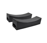 Perfeclan 2 Bloques Espuma para Kayak, Almohadillas Repuesto para portaequipajes Techo, Barras transversales universales para Techo Coche para