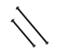 Perfeclan 2 Piezas de Eje de conexión de Metal Tipo de Perro para Coche RC, Accesorios de Eje de de Metal Tipo de Perro para vehículos 1/8 6S, Negro