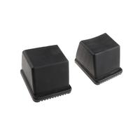 Perfeclan 2 Piezas Tapa de Extremo Tapa de Tubo Equipo de Fitness para Gimnasio Cubierta de pie Antideslizante de fácil instalación para Gimnasio reemplazos de, Type B