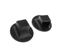 Perfeclan 2 Piezas Tapa de Extremo Tapa de Tubo Equipo de Fitness para Gimnasio Cubierta de pie Antideslizante de fácil instalación para Gimnasio reemplazos de, Type F