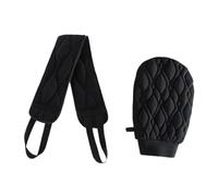 perfeclan 2 piezas Toallas de depuración de lavabarde con 2 piezas Guantes de ducha Guantes de ducha Toallas exfoliantes para viajar fuera de casa Gimnasio, Negro