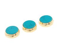 perfeclan 3 Botones de Trompeta de Colores para Accesorios de Piezas de Reparación de Trompeta, d