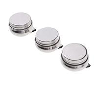 perfeclan 3 Piezas Paleta Copa Dipper con Clip para Paleta Recipiente Acero Inoxidable Ligero Resistente al Óxido Adecuada para Profesores de Arte Sesiones