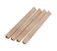 perfeclan 4 de ribete para guitarra, de madera flexible, elegantes, para encuadernación interior, longitud de 420 mm, para restauración y reparación.