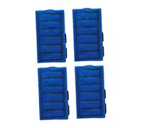 Perfeclan 4 Piezas Cartucho Filtro Acuario Accesorios Elementos Reemplazo PVC PP Fácil Instalación Adecuado para Acuarios Peceras Terrarios de