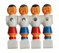 Perfeclan 4X Futbolín de Mesa, Figuras de Jugadores de fútbol, Juguetes Deportivos, Entretenimiento, Piezas fáciles de Instalar, reemplazo Directo