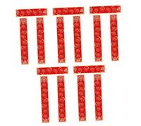 Perfeclan 5 Juegos de Papel para coplas en para Bricolaje, decoración del año del Caballo para Puerta de Entrada, Suministros para el Festival de, Style I
