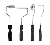 perfeclan 5 Piezas Rodillo de Burbuja Conjunto de Rodillos para Fibra de Vidrio Herramienta de Laminado Material Resistente Adecuado para Proyectos de Mejoras