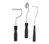 perfeclan 5 Piezas Rodillo de Burbuja Herramienta para Laminación de Fibra de Vidrio Juego de Rodillos de Aluminio para Eliminar Burbujas Adecuado para Taller