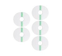 perfeclan 5 uds parches adhesivos cinta de parche impermeable, pegatinas de protección transparentes de larga duración cubiertas de precortadas para, oval
