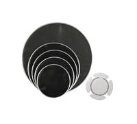 perfeclan 5pcs Drumhead profesional práctico, reduce el volumen, la práctica tranquila Silent Mute Drum Set Head Skin for Practice Kids Beginners, Style a
