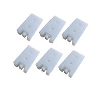 Perfeclan 6 Bloques de Hielo Reutilizables para Bolsas térmicas, congeladores, Viajes, Camping, Viajes y picnics, Blanco