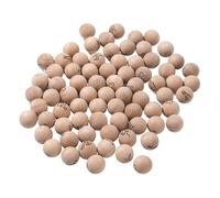Perfeclan 75 Bolas de Madera para Juego de Bingo, fáciles de Leer, Profesionales, prácticas, Divertidas, portátiles y Ligeras de 7/8 de Pulgada para Fiestas.