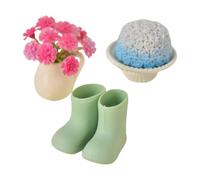 perfeclan Accesorios para casa de muñecas a escala 1:12, diseño de escena, adorno para el Día del Niño, decoración en maceta, lindos y ligeros mini juguetes, Style a