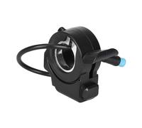 Perfeclan Acelerador de Pulgar de 4 Pines, Repuesto Resistente para Bicicleta Eléctrica, Bloqueable, Reemplazo Directo, Fácil Instalación