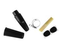 perfeclan Alto saxofón boquilla de saxo de saxo, reutilizable, fácil instalación con ligadura y tapa para saxo de instrumentos musicales