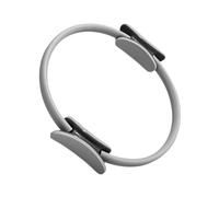 Perfeclan Aro de Pilates Aro de Pilates Inicio Accesorios de Pilates Aro de Yoga de Resistencia Aro de Ejercicio Flexible para la Parte Interna del Muslo Anillo, Gris