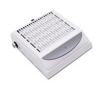 perfeclan Aspirador de polvo para uñas, limpiador recolector de polvo para uñas, ventilador aspirador para uñas, máquina recolectora de polvo, blanco
