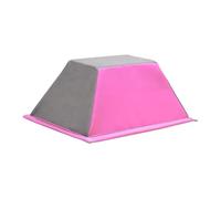 perfeclan Balance Beam para Gimnasia Equipo Entrenamiento Equilibrio Piso Portátil EPE Adecuado para Adultos Niños Ejercicio en Gimnasio, Rosa