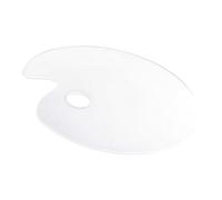 perfeclan Bandeja de paleta de maquillaje Bandeja de mezcla de maquillaje Herramienta de maquillaje, Paleta de mezcla de base, Paleta cosmética para sombra de, 15CM