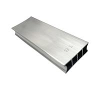 perfeclan Bloque de lijado para diapasón de guitarra, profesional, compacto, de metal, resistente y fácil de usar, de aluminio, 12 Y 16