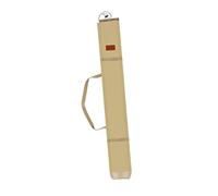 Perfeclan Bolsa para caña de Pescar, Bolsa Plegable para Aparejos de Pesca, Estuche Protector Grueso, Aparejos de Pesca portátiles de Gran Capacidad para, 120cm Beige