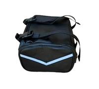 Perfeclan Bolsa para portaequipajes Trasero de Bicicleta, Suministros para Ciclismo, Multifuncional, Impermeable, de PU, para Bicicleta de Carretera, V Pattern