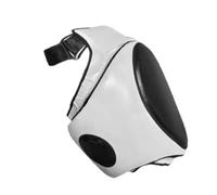 Perfeclan Boxing Curved Musaje Pie Foot Target Muay Thai Kickboxing Competition Karate MMA Train Aid Handles Linged Pads Pats, Blanco Izquierdo