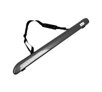 perfeclan Caja de transporte de arco Box de arco resistente a los rasguños portátiles con correa de hombro ajustable violín VIola Celo de brote para espectáculo, Negro