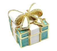 Perfeclan Caja Decorativa Esmaltada Coleccionable para El Día de Valentín, Ideal para Colocar sobre La Encimera O en Cualquier Otro Lugar.