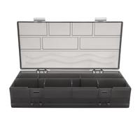 perfeclan Caja organizadora para guardar herramientas para el cabello, simple, compacta, multifuncional, de fácil acceso, con divisores para peluqueros.