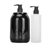 perfeclan Calentador de aceite de una sola botella con 2 piezas de botellas Tecla táctil inteligente calentada multifunción Pantalla LED Accesorios de, negro