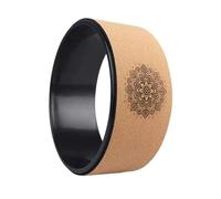 Perfeclan Camilla de Rueda de Antideslizante y Suave Que Aumenta flexibilidad, Rueda Auxiliar Circular de Pilates, Rodillo de Espalda para Mujeres,