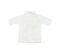 Perfeclan Camisa Abotonada a Escala 1:6 para Figura de Acción, Top Informal, Mini Camisa de Trabajo, Ropa para Muñecos Masculinos de 12 Pulgadas, Accesorios Par, P27